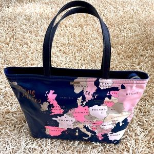 Kate Spade “Going Places” Francis Map Tote bag